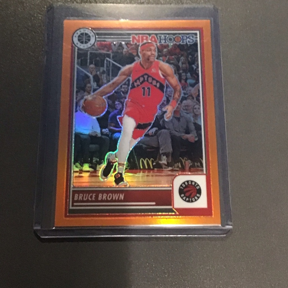 Bruce Brown Trading Card - Orange